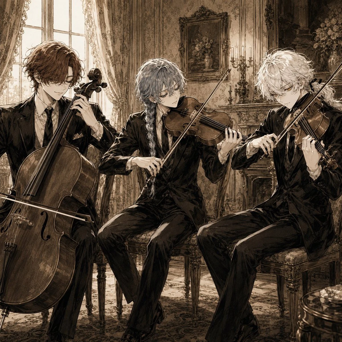 Anime Classical Trio Album Cover