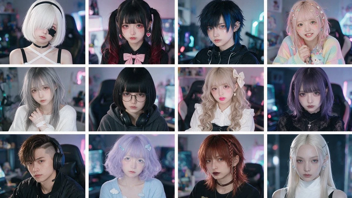 cyber-kawaii-influencer-grid