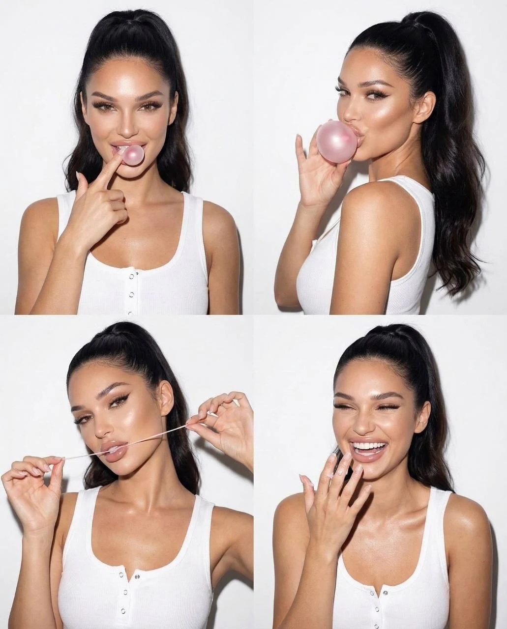 Bold Instagram Beauty Portrait Series