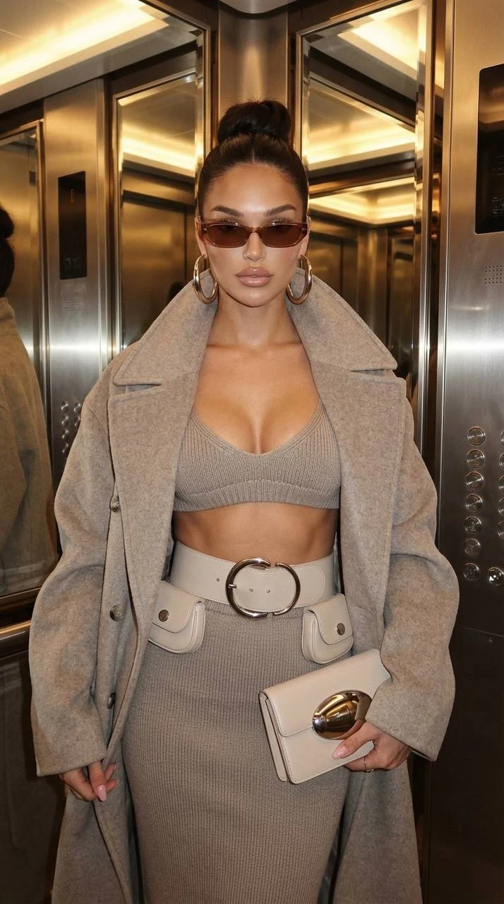elegant-fashion elevator-portrait