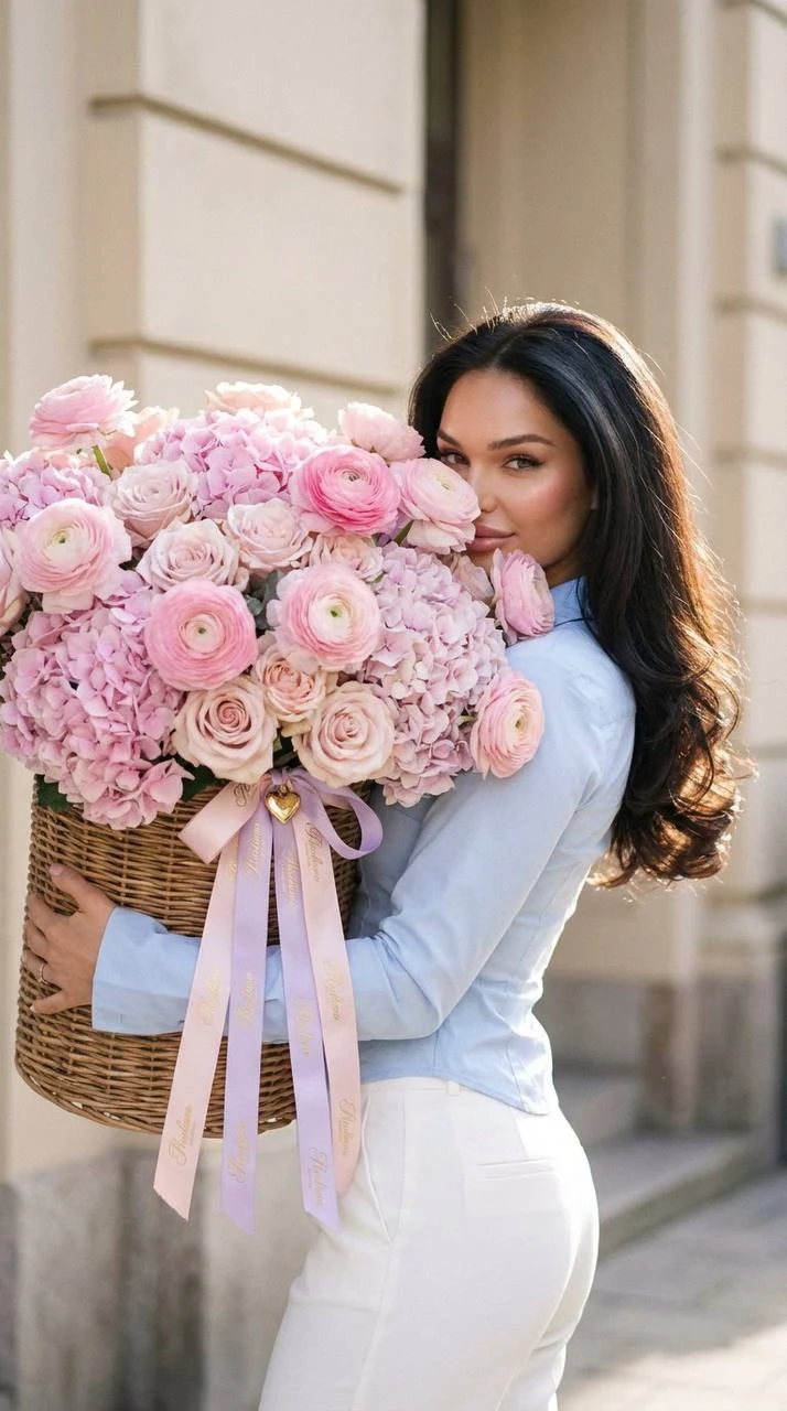 Luxury Spring Floral Editorial