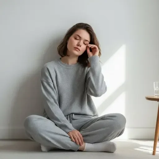 Minimalist Cozy Morning Portrait