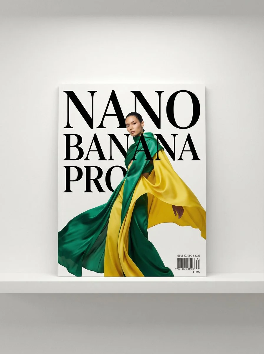 Fashion Magazine Cover Design