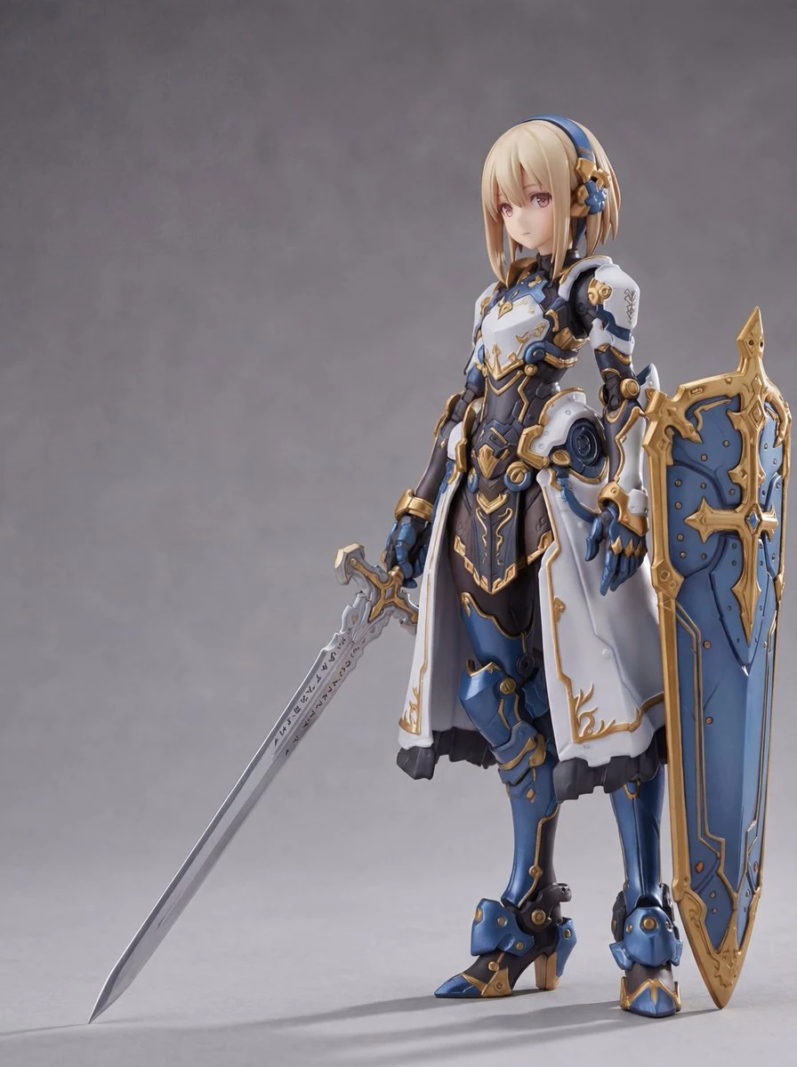 Mecha Girl Scale Model Figure
