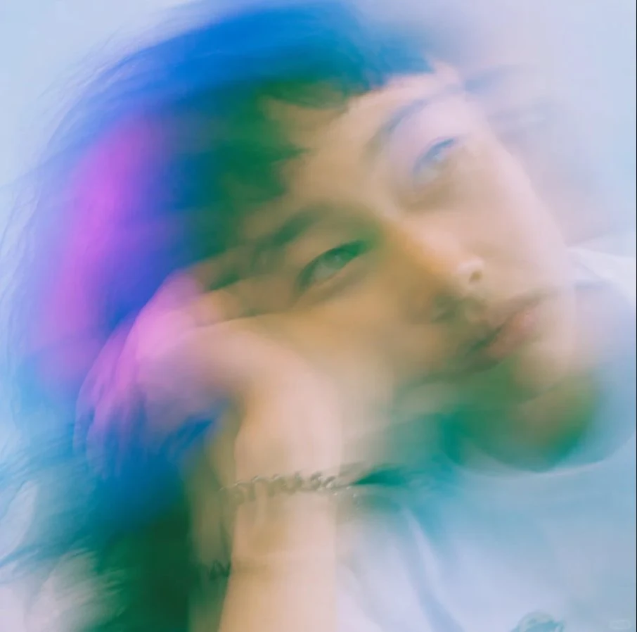 dreamy Motion Blur Editorial Portrait