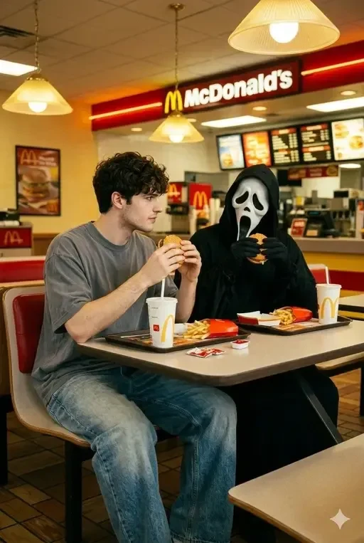 90s Horror Ghostface's Dinner