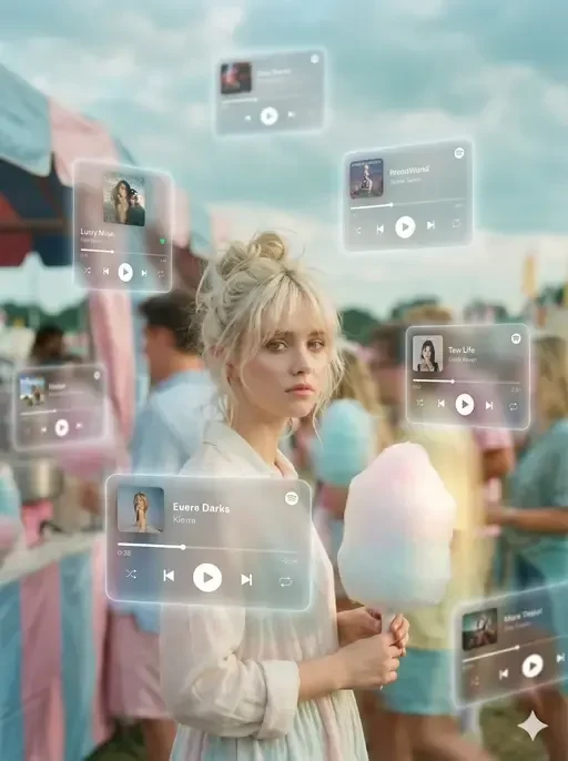 Augmented Reality Music Player Interface