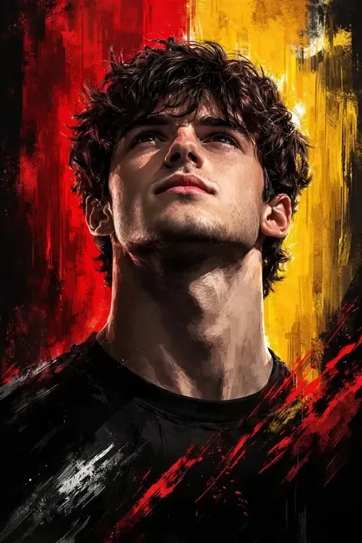 Dramatic Digital Painting Portrait