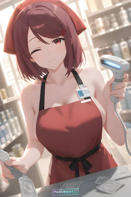 Anime Pharmacist Character Illustration reference image 1