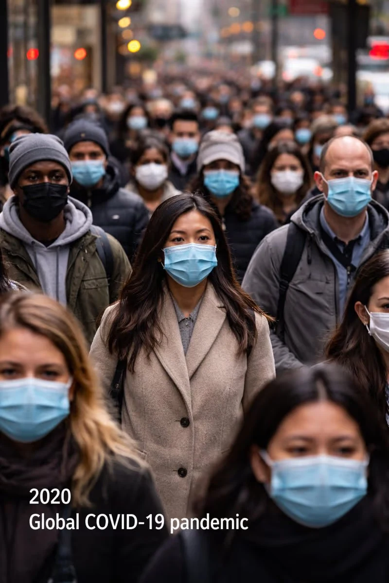 Global Covid-19 Pandemic Editorial Visualization