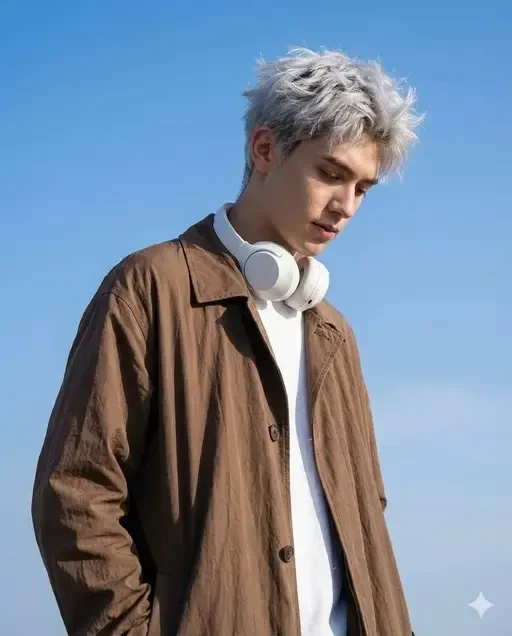 Minimalist Portrait in Trench Coat
