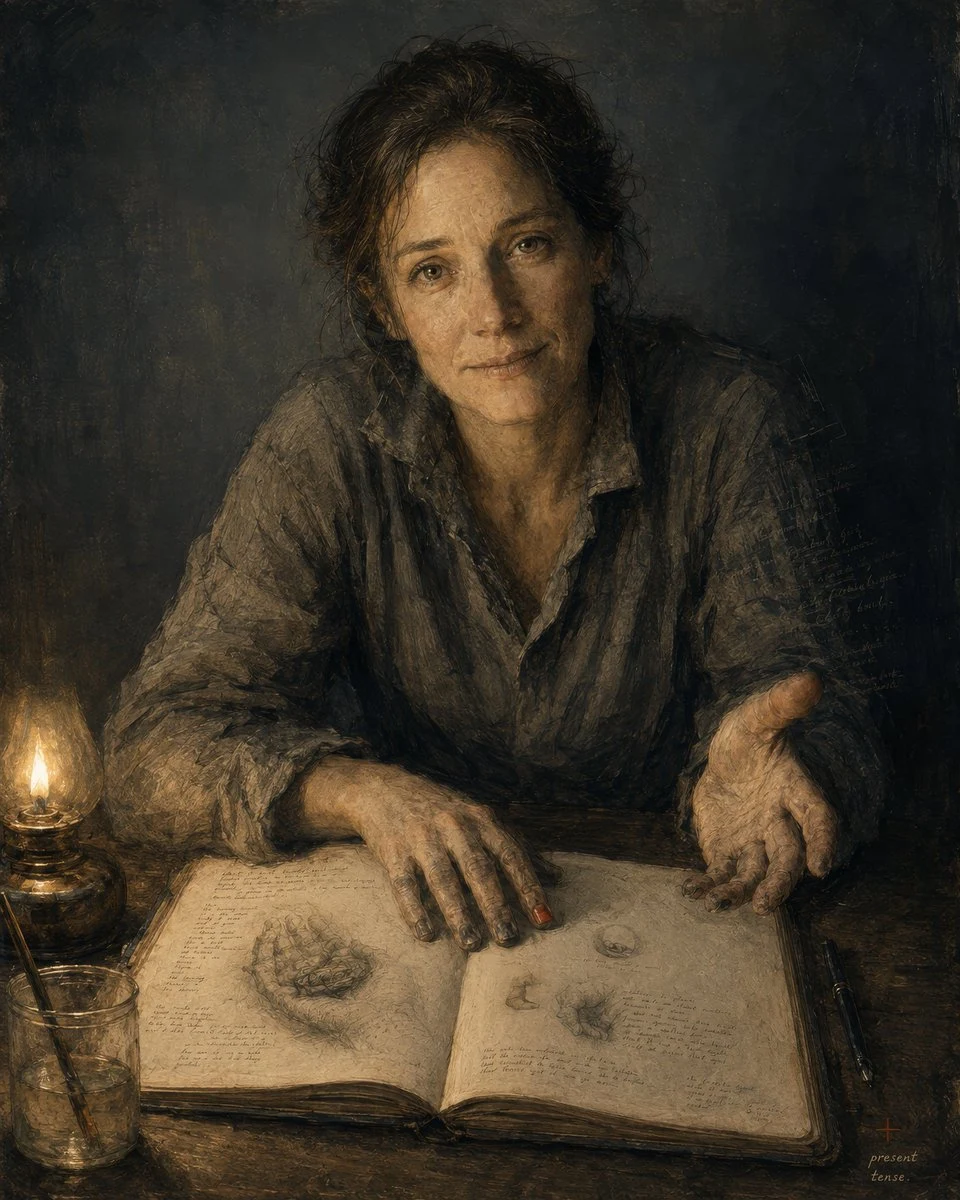 introspective artist old master portrait