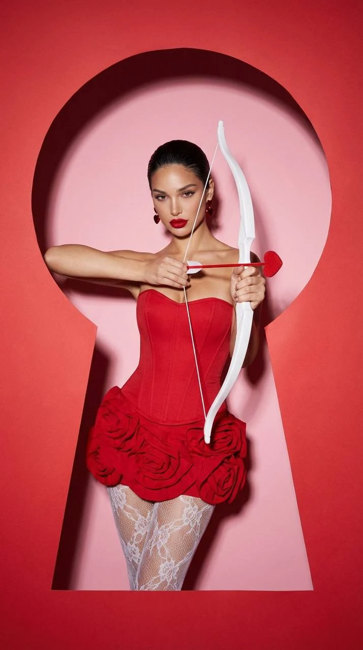 Y2K Fashion Editorial Keyhole View