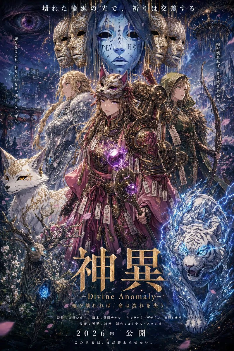 Cinematic Fantasy Trailer Poster