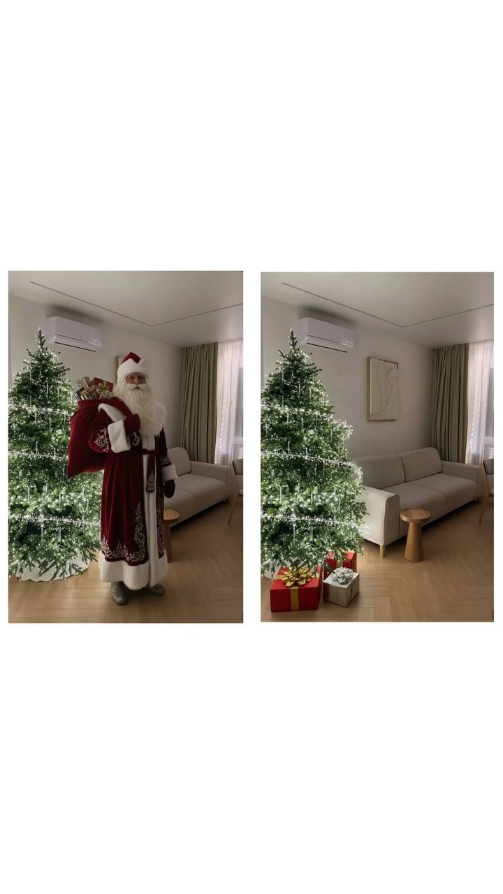 Santa Claus Christmas Greeting Animation